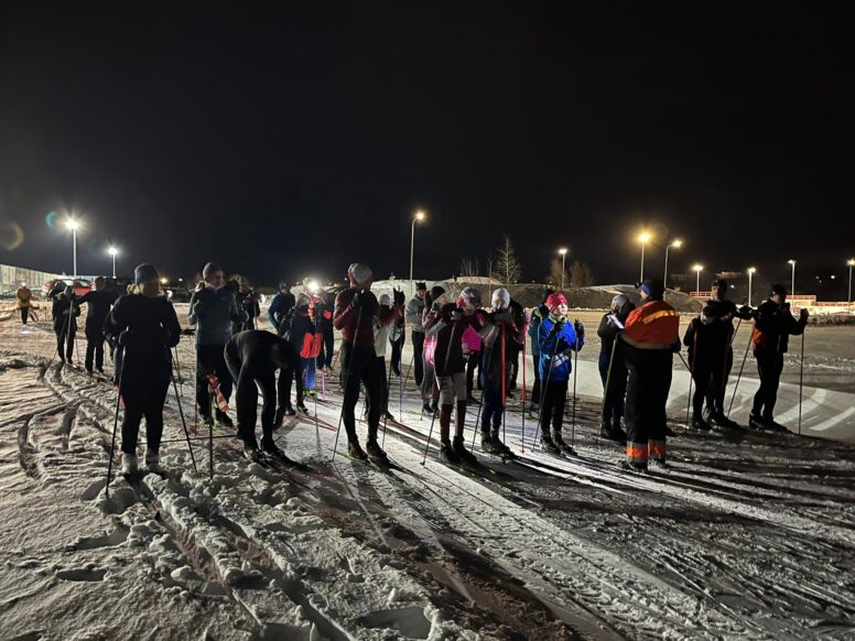 Aizvadīts distanču slēpošanas sacensību “Milzkalnes apļi” 1.posms