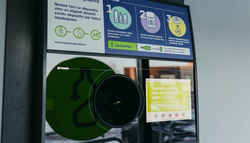 Rīt Latvijā sāks darboties depozīta sistēma dzērienu iepakojumiem Rīt Latvijā sāks darboties depozīta sistēma dzērienu iepakojumiem