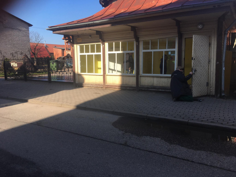 Atbrīvotas bijušā “Narvesen” kioska telpas Pils ielā 6B, Tukumā