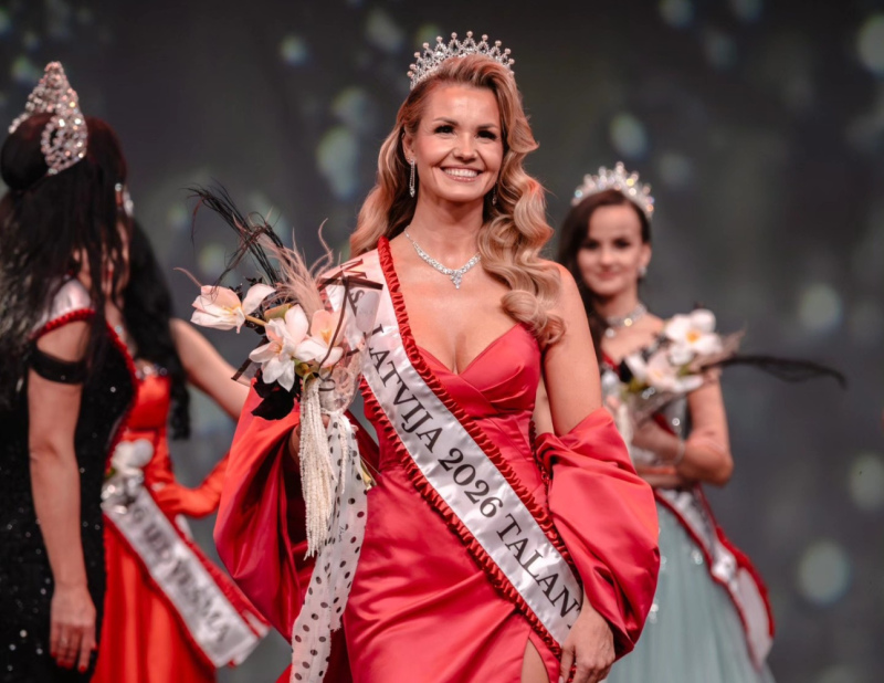 Esēnija Sīle Sleže ieguvusi titulu "Misis Latvija Talants 2026"
