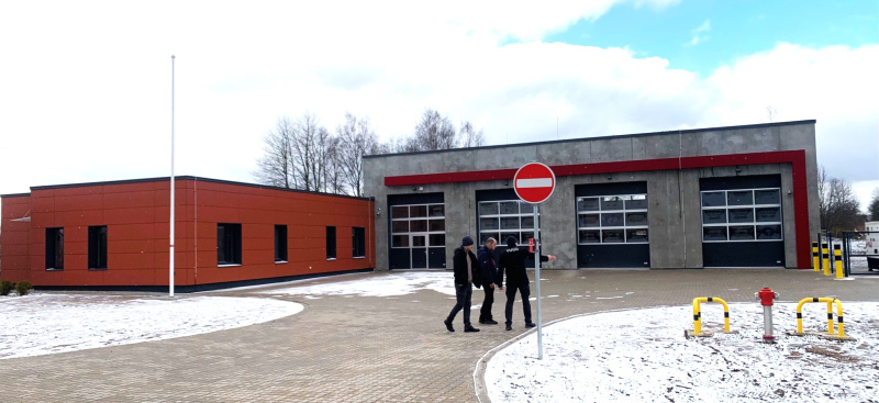 Kandavas ugunsdzēsības depo pārceļas uz jaunajām telpām