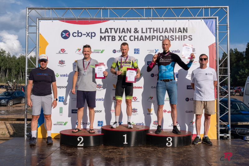 Levāns Latvijas čempionātā MTB XCO krosā iegūst bronzu