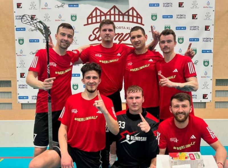 Slampē aizvadīts pirmais “Pavasara kauss” florbolā