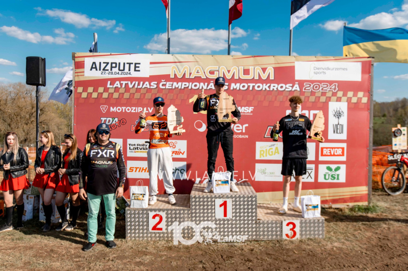 Kokins Latvijas čempionāta 1.posmā izcīna 3.vietu