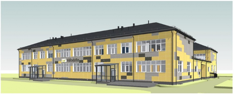 Apstiprināts ERAF projekta attiecināmo daļu finansējums Bērnudārzam "Vālodzīte" Apstiprināts ERAF projekta attiecināmo daļu finansējums Bērnudārzam "Vālodzīte"