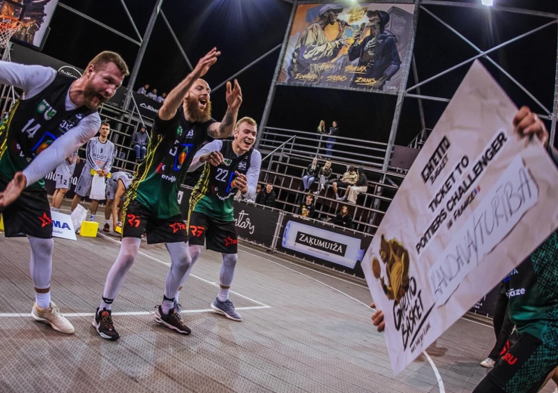 "Kandava/Turība" 3x3 basketbolisti nopelna ceļazīmi uz FIBA turnīru Francijā