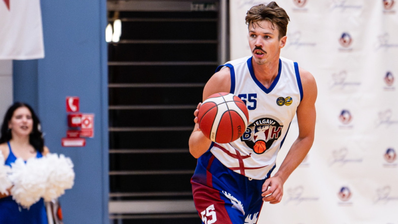 Mārcis Saulītis palīdz "Jelgavai" izcīnīt NBL basketbola čempiona titulu