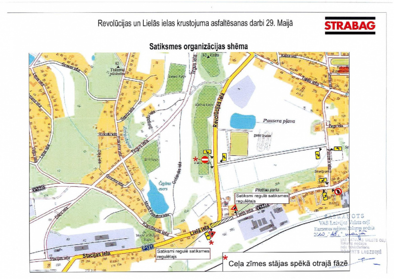 Tukumā, Revolūcijas un Lielajā ielā, plānoti virskārtas asfaltēšanas darbi Tukumā, Revolūcijas un Lielajā ielā, plānoti virskārtas asfaltēšanas darbi
