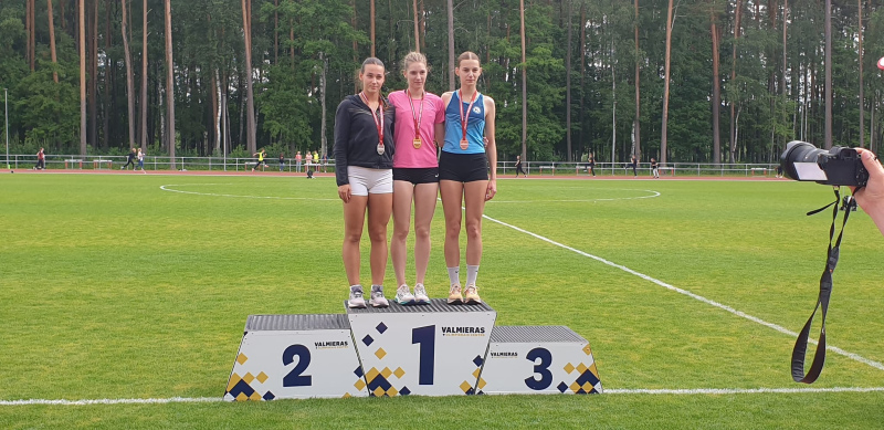 Ciemiņai un Turķim Latvijas čempionātā vieglatlētikā zelts, Šteinbergai - sudrabs, Rasnačai - bronza