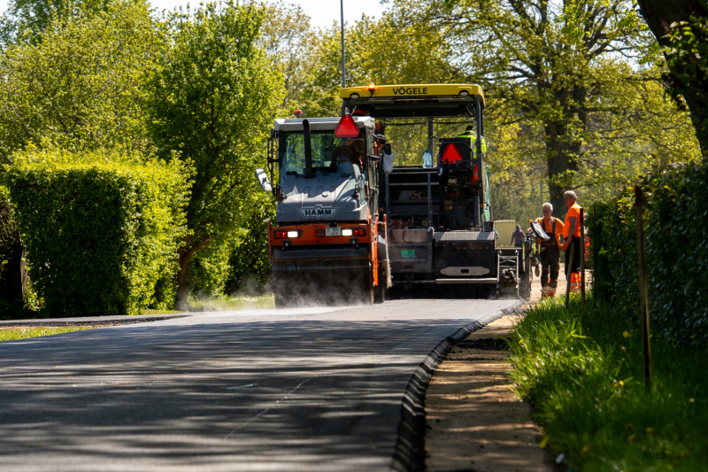 Engurē noasfaltētas vairākas ielas