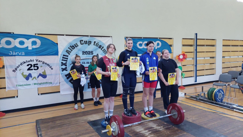 Svarcēlāja Žerdiņa uzvar sacensībās Igaunijā