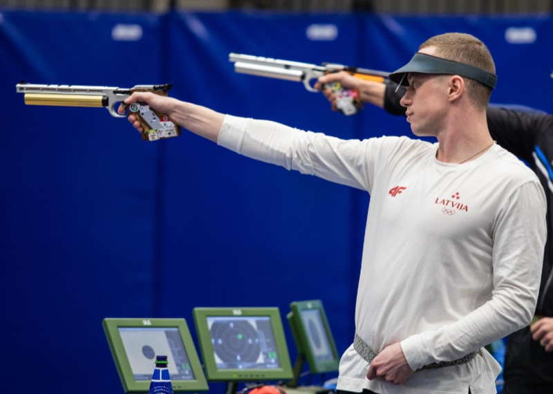 Emīlam Vasermanim 14.vieta Pasaules kausa posmā šaušanā