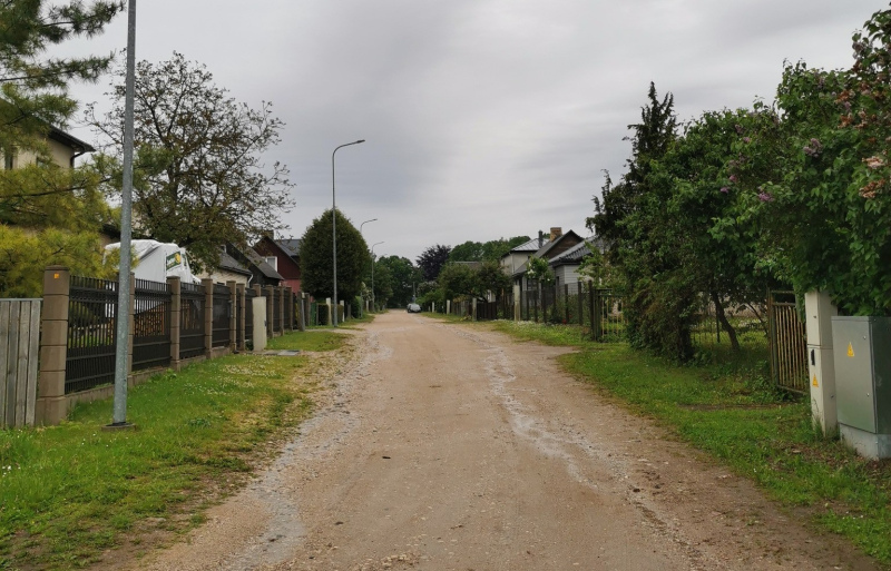 Uzsākta Partizanu ielas pārbūve Tukumā