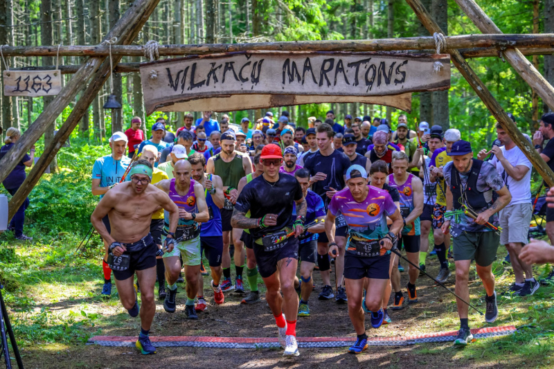 Aizvadīts kārtējais "Vilkaču maratons"