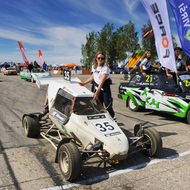 Autosportists Sproģis Latvijas rallijkrosa posmā Biržos paliek uzreiz aiz goda pjedestāla Autosportists Sproģis Latvijas rallijkrosa posmā Biržos paliek uzreiz aiz goda pjedestāla