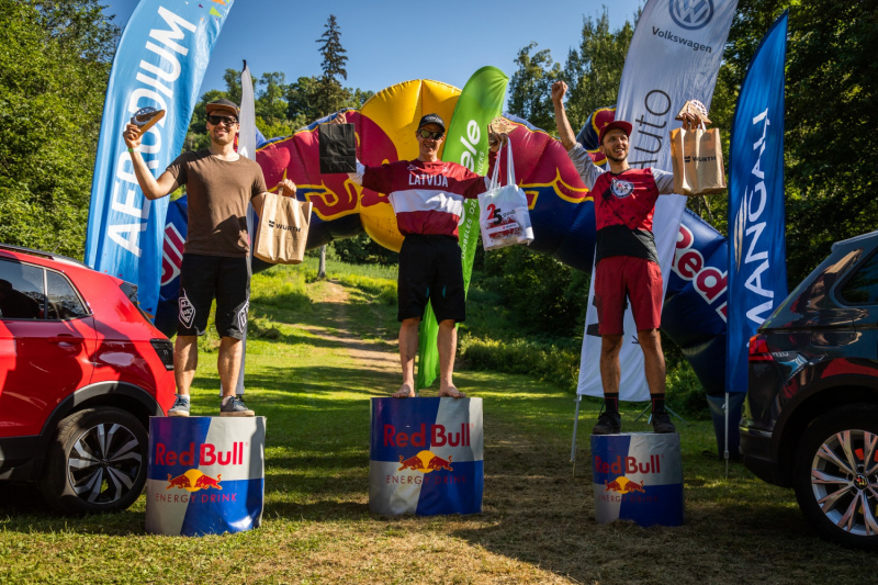 Agris Brīvers otro gadu pēc kārtas uzvar Latvijas čempionātā Downhill riteņbraukšanā