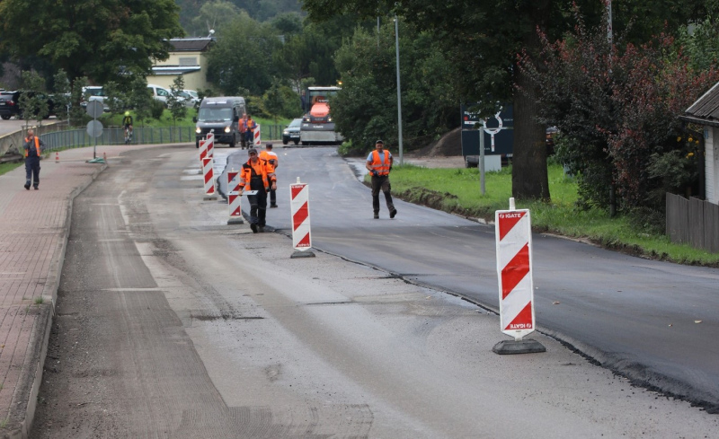 Meža ielā, Tukumā tiks veikta jaunas seguma virskārtas izbūve