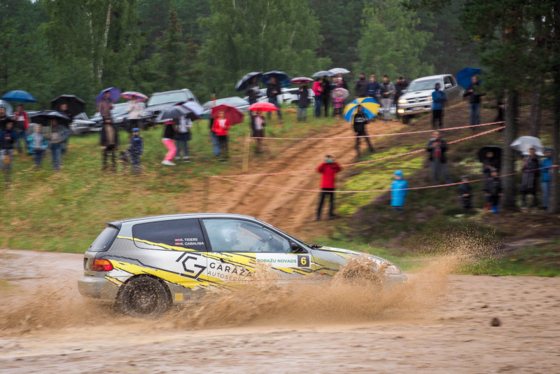 Tideram/Gabaliņai 1. vieta Minirallija posmā Ropažos