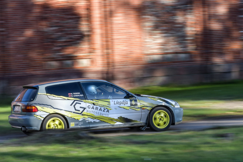 Tidera/Gabaliņas ekipāža izcīna sudraba godalgu minirallija 4. posmā; Gromovam/Blūmam 3.vieta