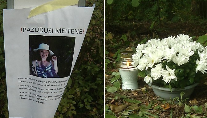 Tukumā, Durbes pils parkā atrasta noslepkavota jauniete Tukumā, Durbes pils parkā atrasta noslepkavota jauniete