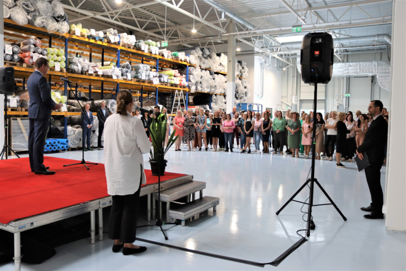 "Lindstrom Prodem" Tukumā paplašinājusi ražotni