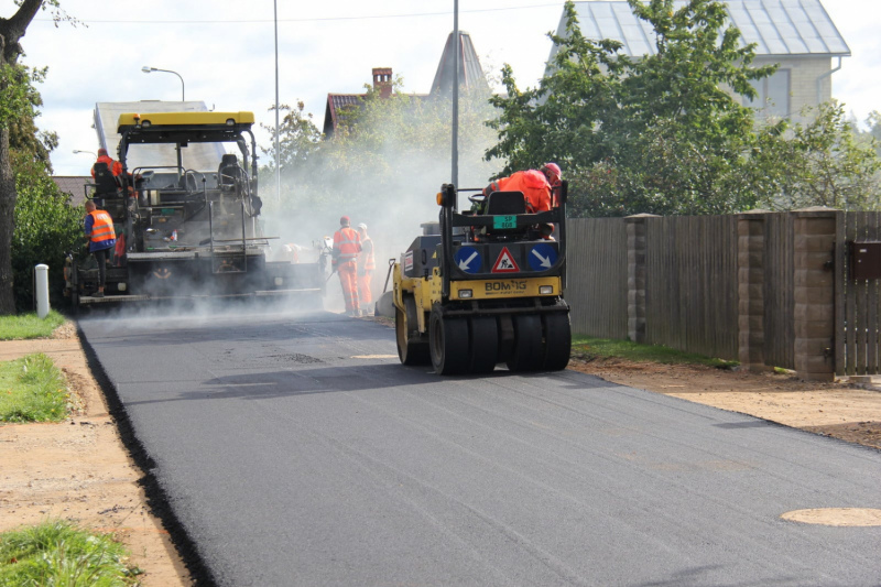 Nākamgad Tukumā plāno asfaltēt Miera, Magoņu, Annas un Kalna ielas