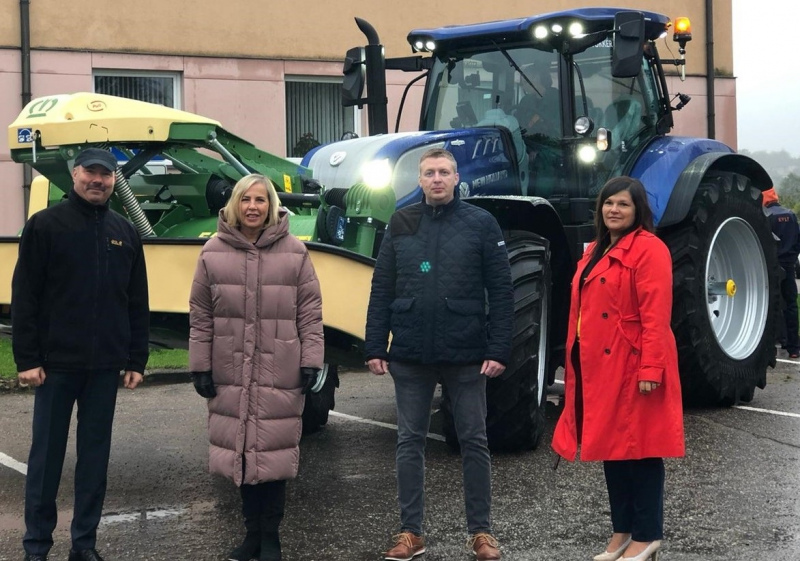 Kandavas Lauksaimniecības tehnikumā praktizēsies ar pašu jaunāko lauksaimniecības tehniku