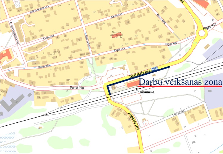 Tukuma stacijā plānoti remontdarbi, IEROBEŽOTA SATIKSME līdz 15.novembrim Tukuma stacijā plānoti remontdarbi, IEROBEŽOTA SATIKSME līdz 15.novembrim