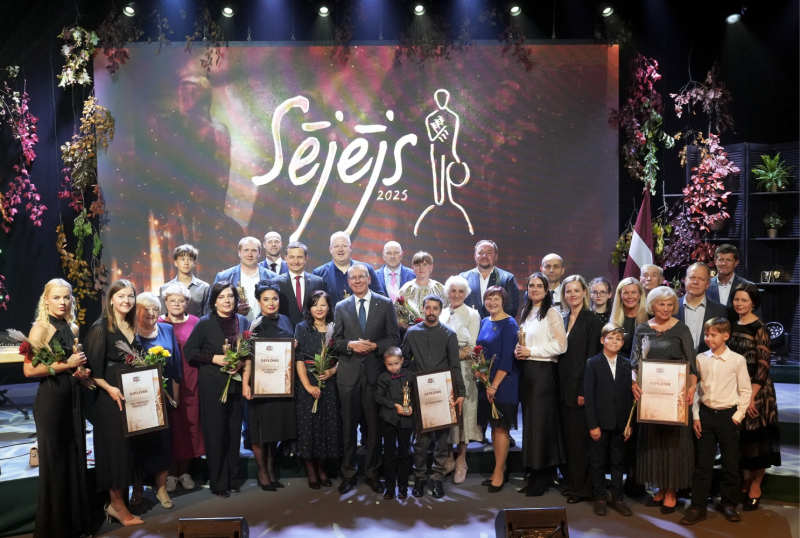 Starp "Sējējs 2025" nominantiem un balvu ieguvējiem Tukuma novadnieki