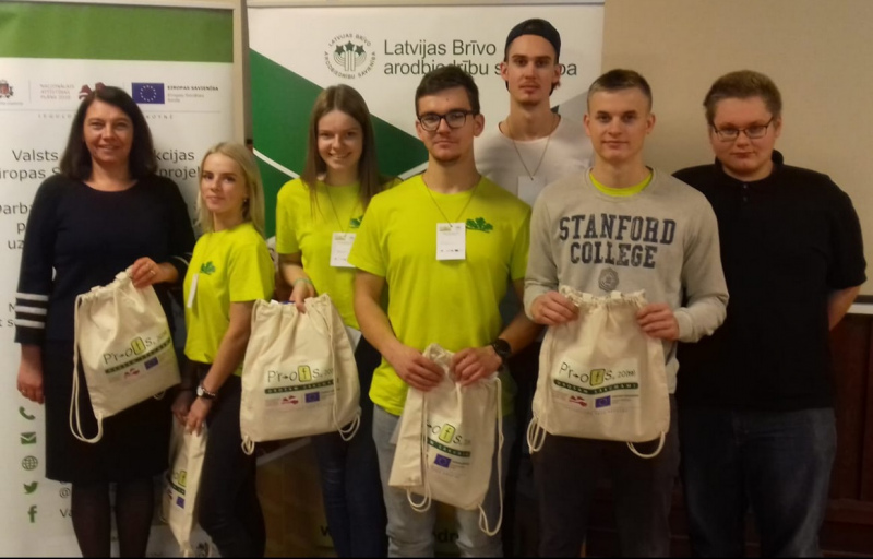 Konkursa “PROFS 2019” pusfinālā Kandavas tehnikuma audzēkņiem 4. vieta