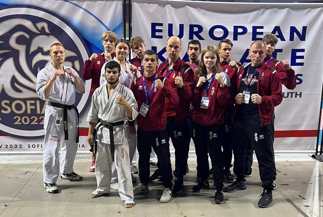 Tukuma novada karatisti piedalījušies Eiropas čempionātā