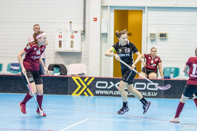 Irlavniecēm zaudējums pret "Līgatnes" florbolistēm