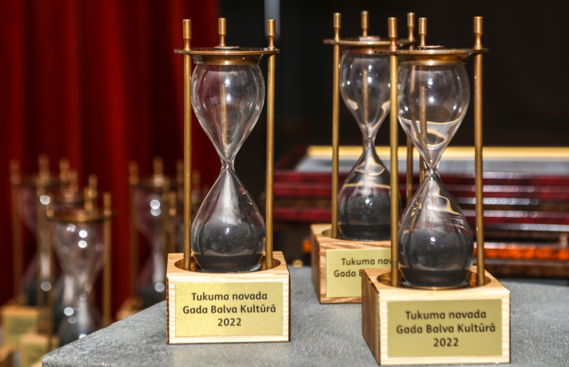 Sadalītas "Tukuma novada Gada balva kultūrā 2022” balvas