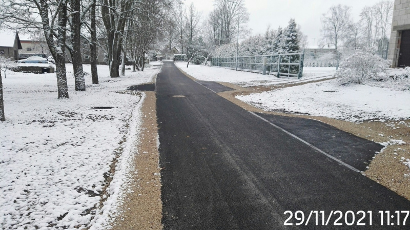 Pabeigti ielu seguma atjaunošanas būvdarbi Kandavas pilsētā