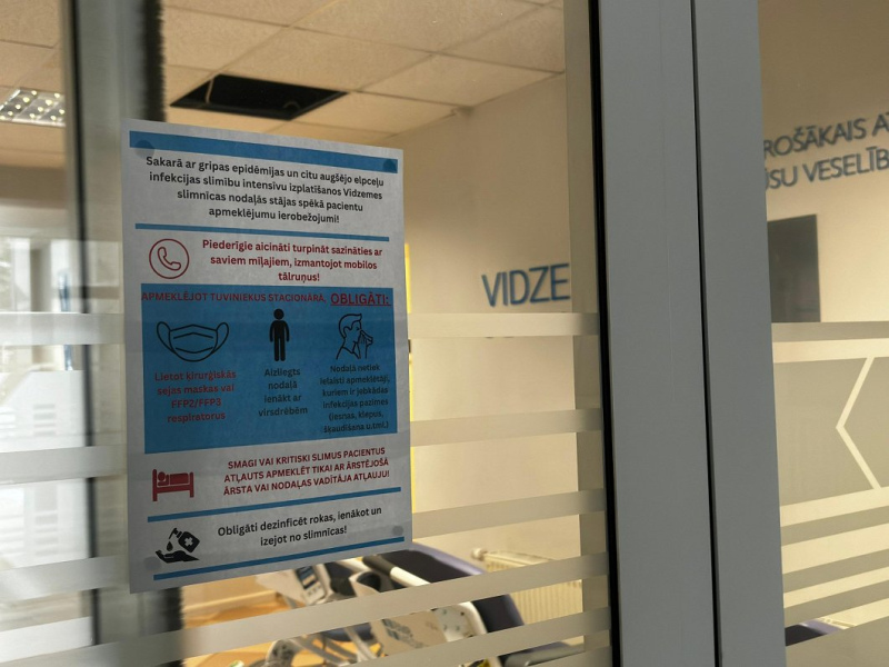 SPKC: Saslimstība ar gripu strauji palielinās – Latvija tuvojas epidēmijas slieksnim