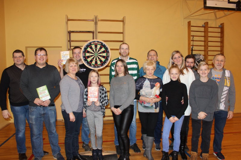 Šautriņu mešanā 3.posmā uzvara irlavniekam Gatim Ozolam